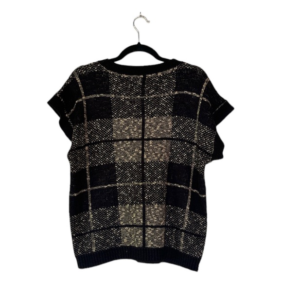 Plaid Sweater Vest - Picture 2 of 3